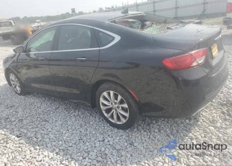 2015 Chrysler 200 C из США, поврежденный, VIN 1C3CCCCGXFN600474